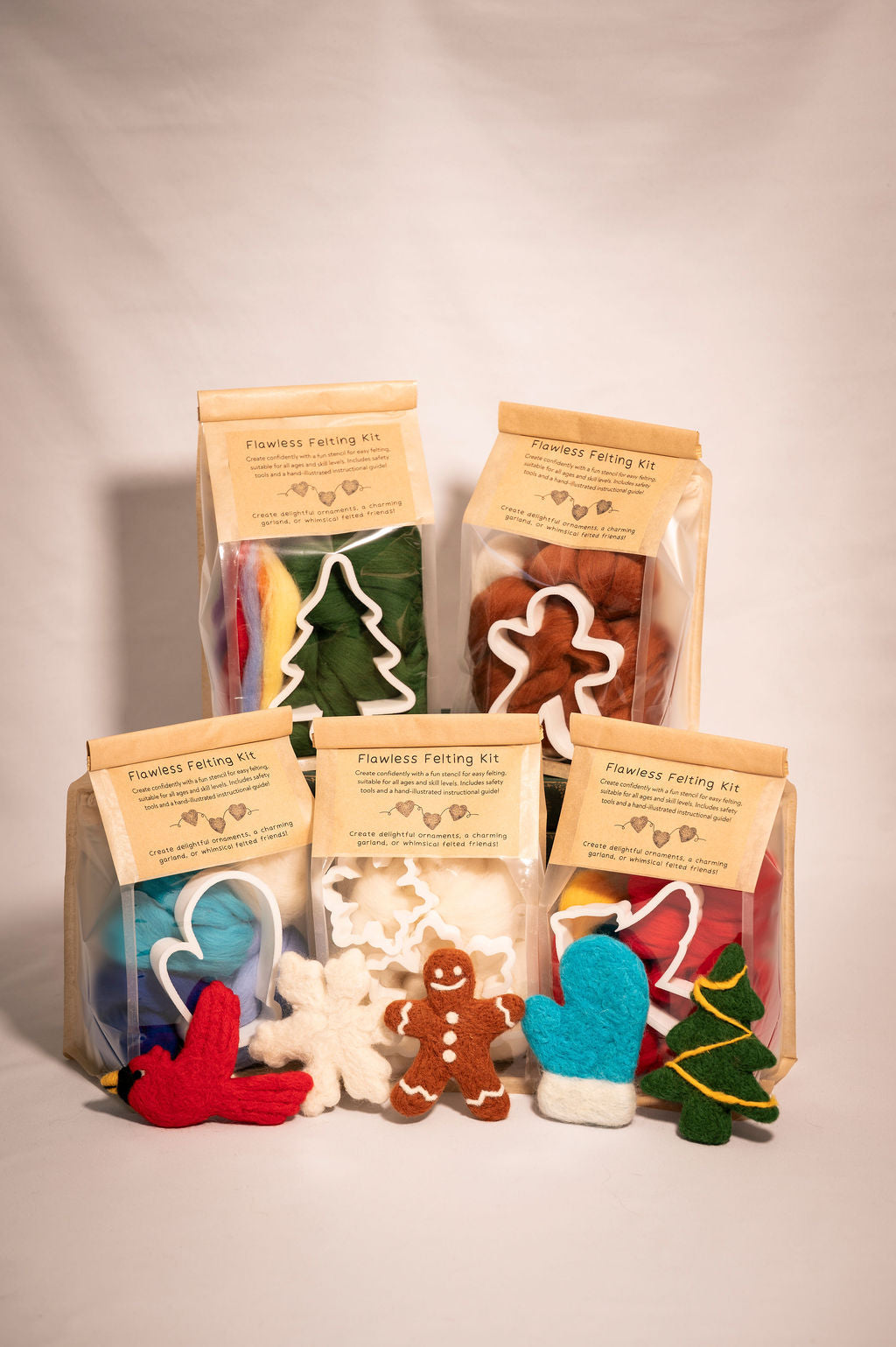 Flawless Felting Kit: Holiday Collection